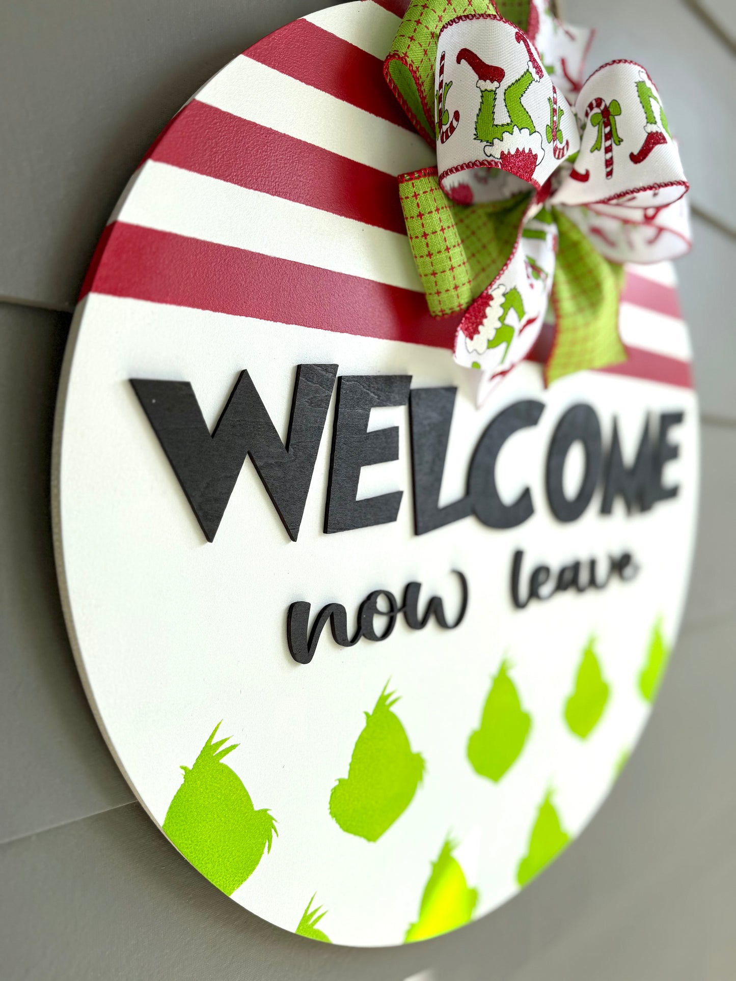 Gr!nch Door Hanger