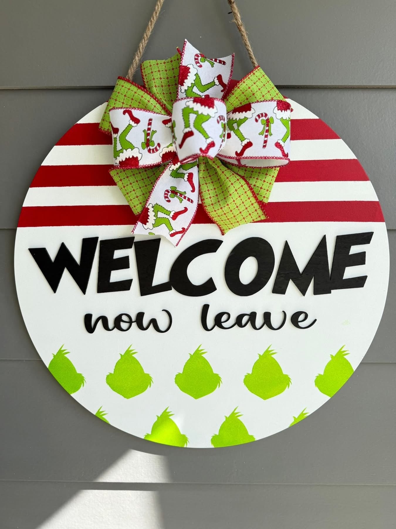 Gr!nch Door Hanger