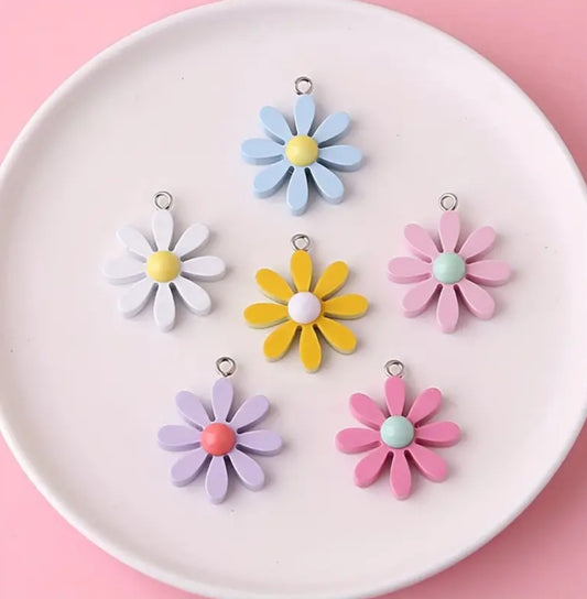 Daisy Earrings - Variety of Colors