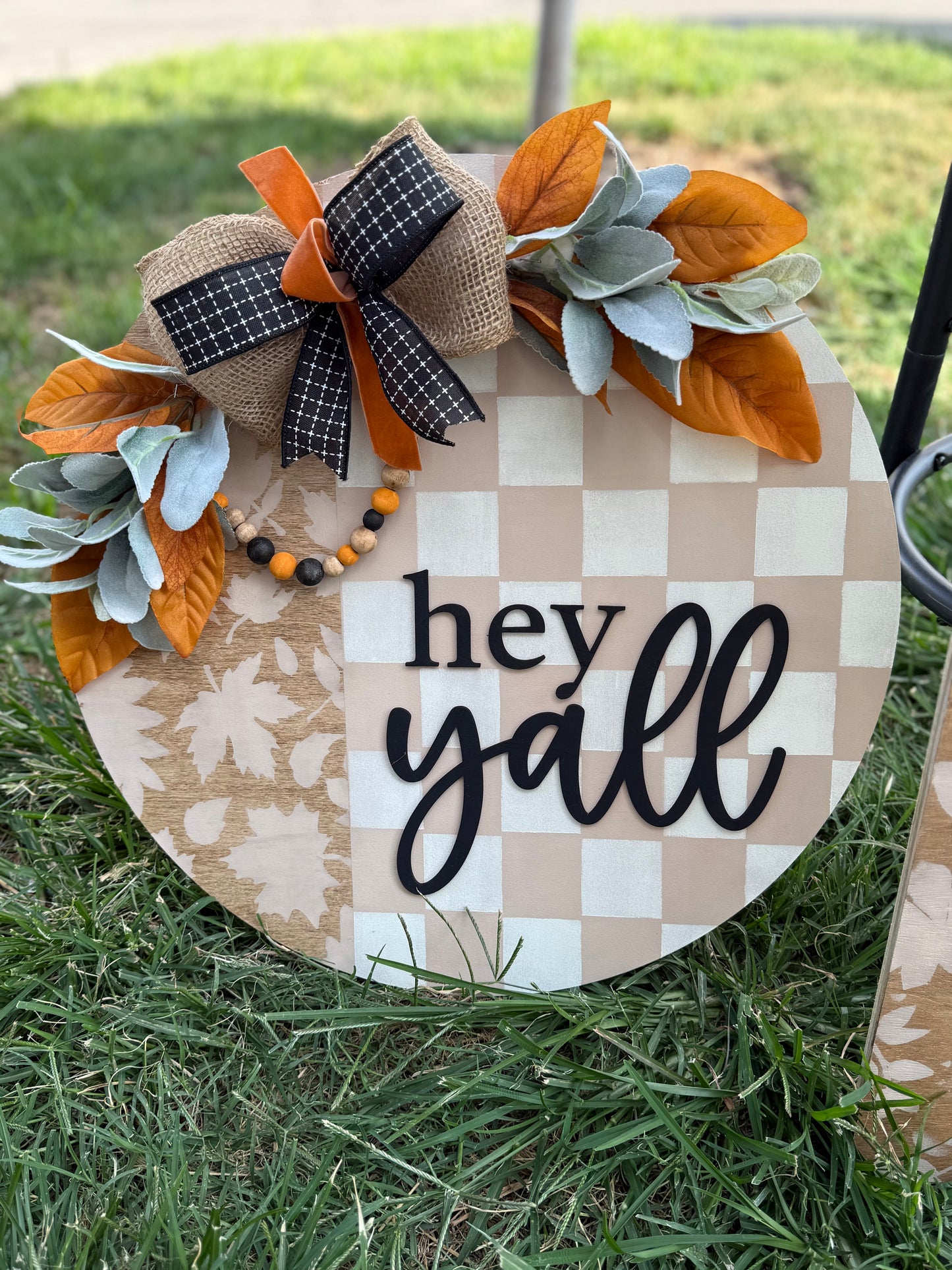 Hey Yall It’s Fall Porch Set