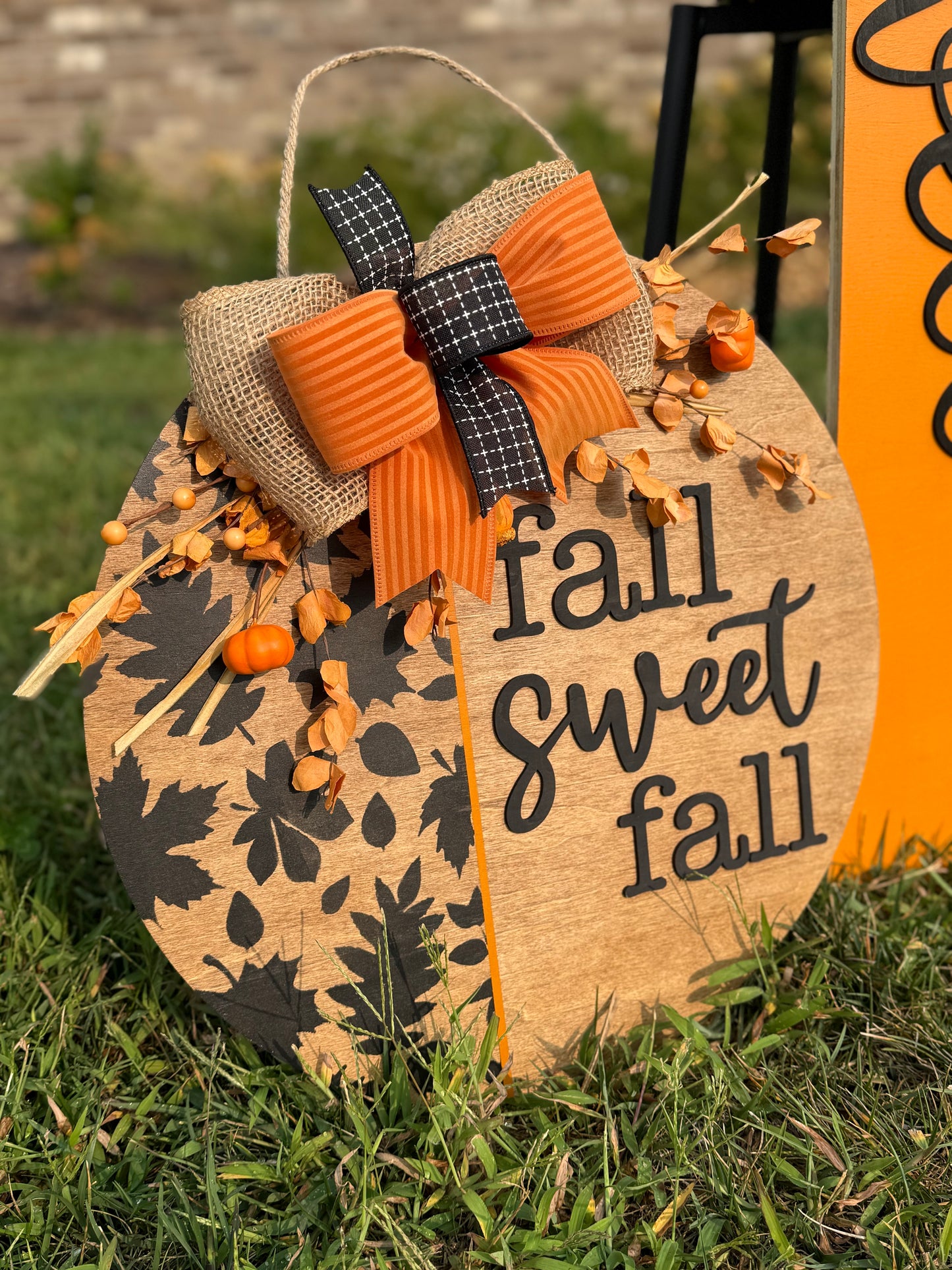 Fall Sweet Fall Welcome Porch Set