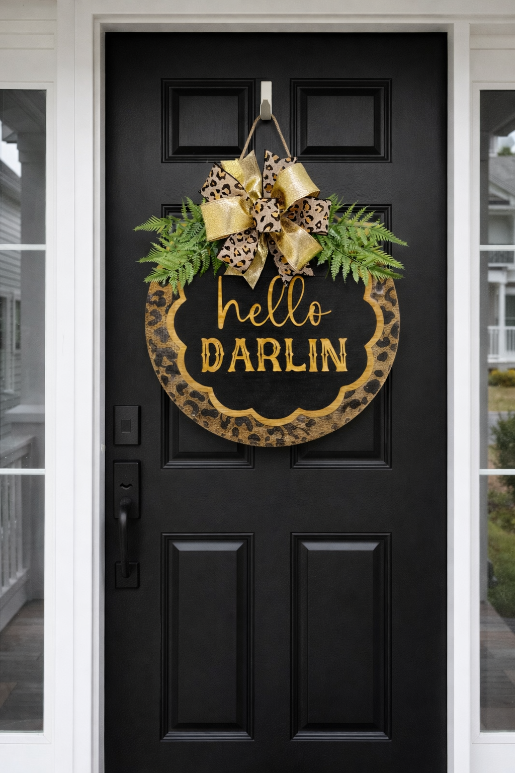 hello DARLIN - leopard