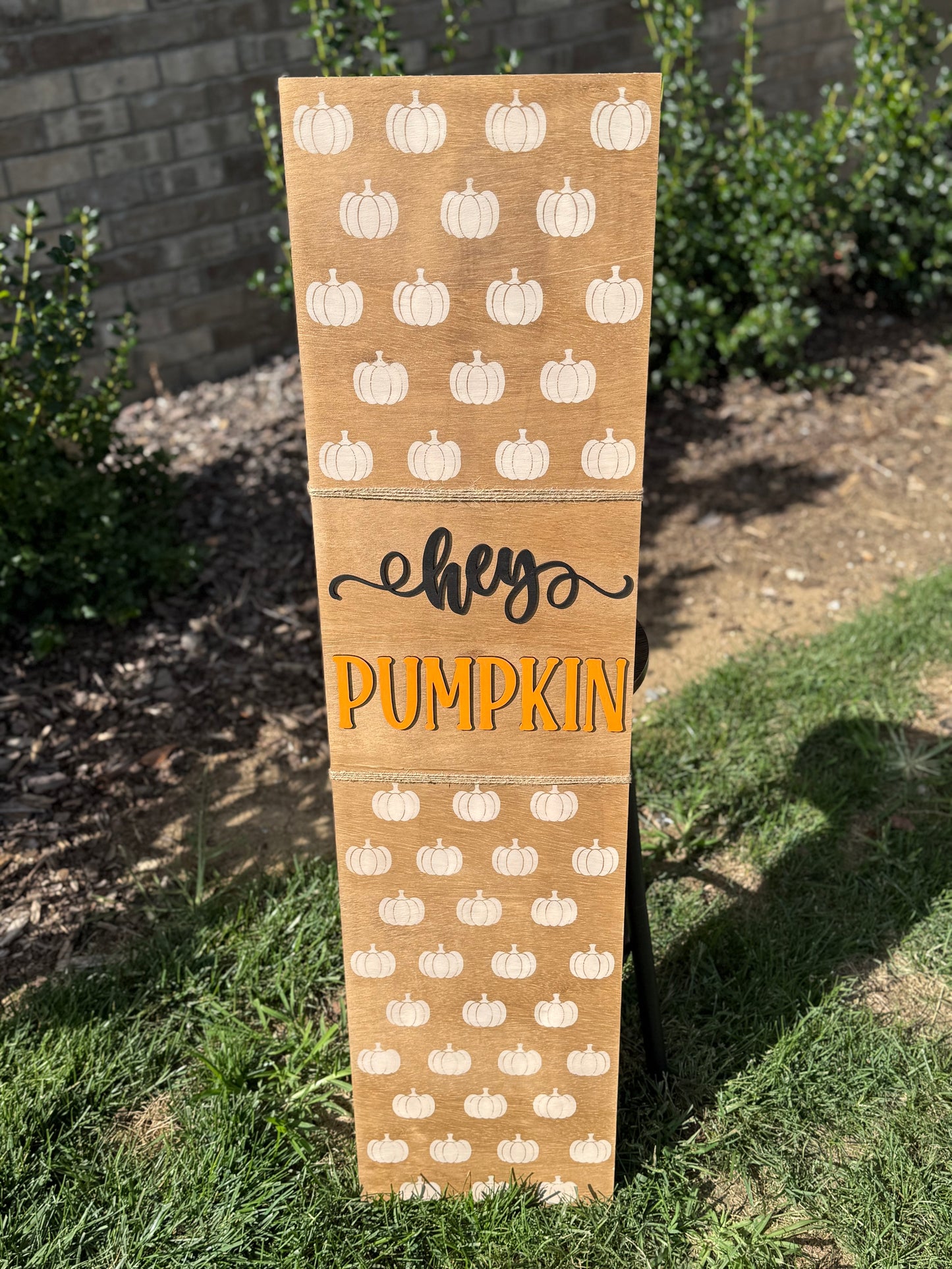 Welcome - Hey Pumpkin Porch Set