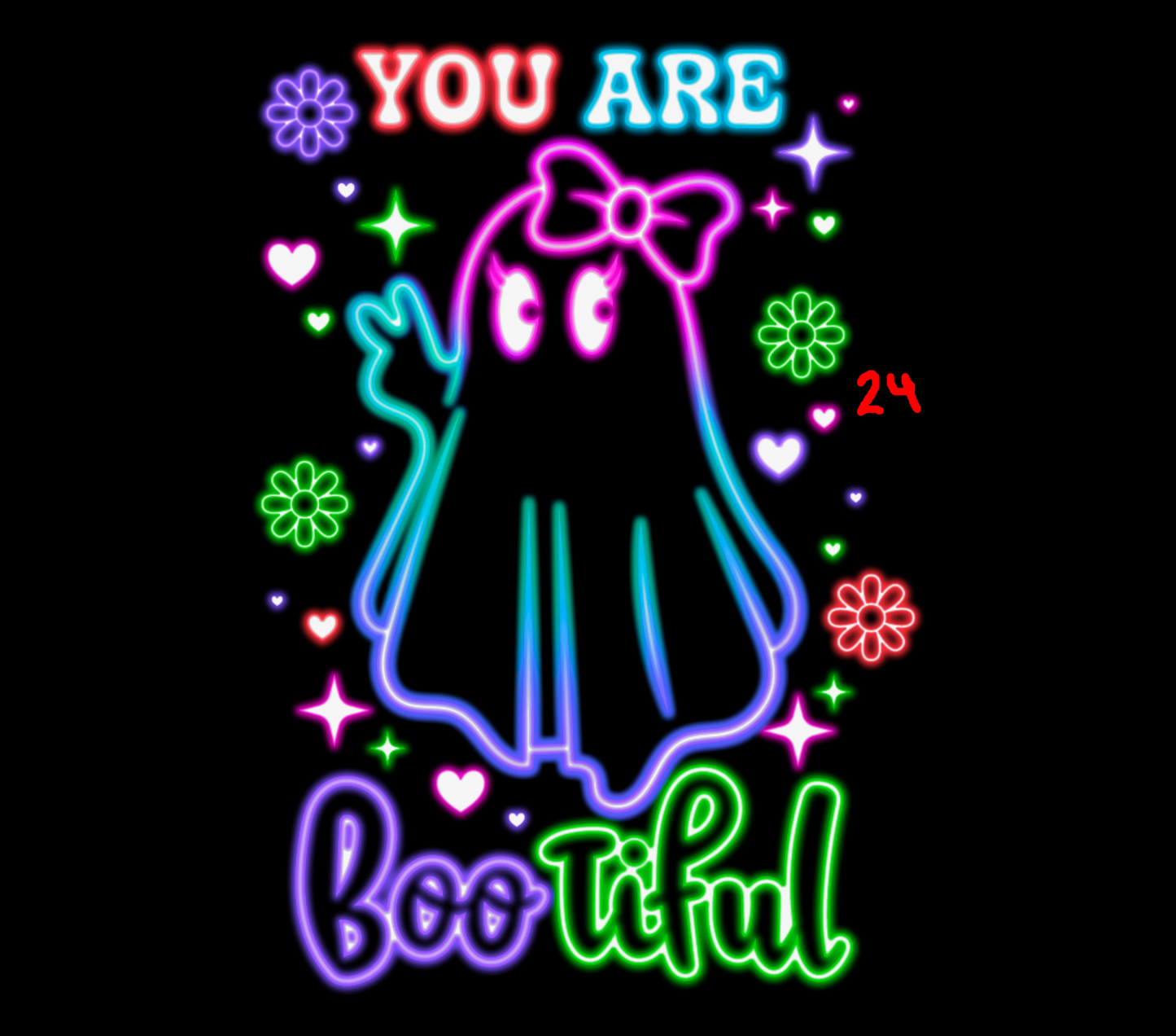 Halloween Neon T-shirt - (Designs 20 thru 28)