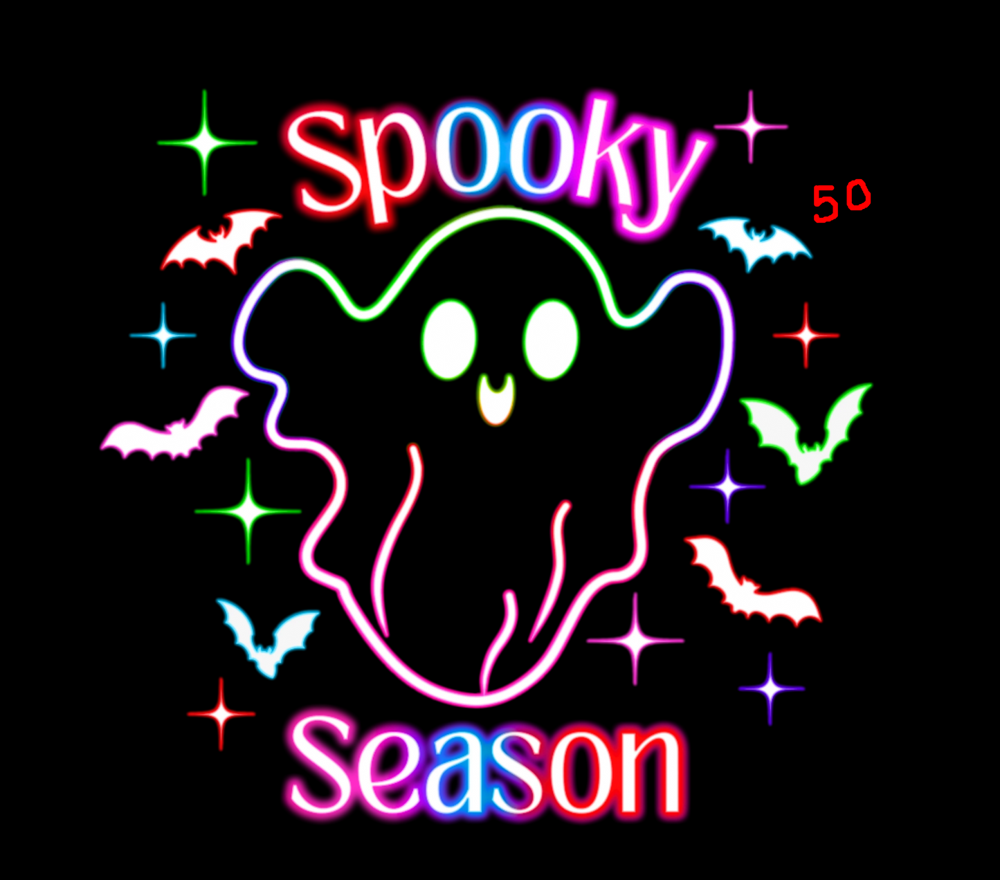 Halloween Neon T-shirt - (Designs 50 thru 58)