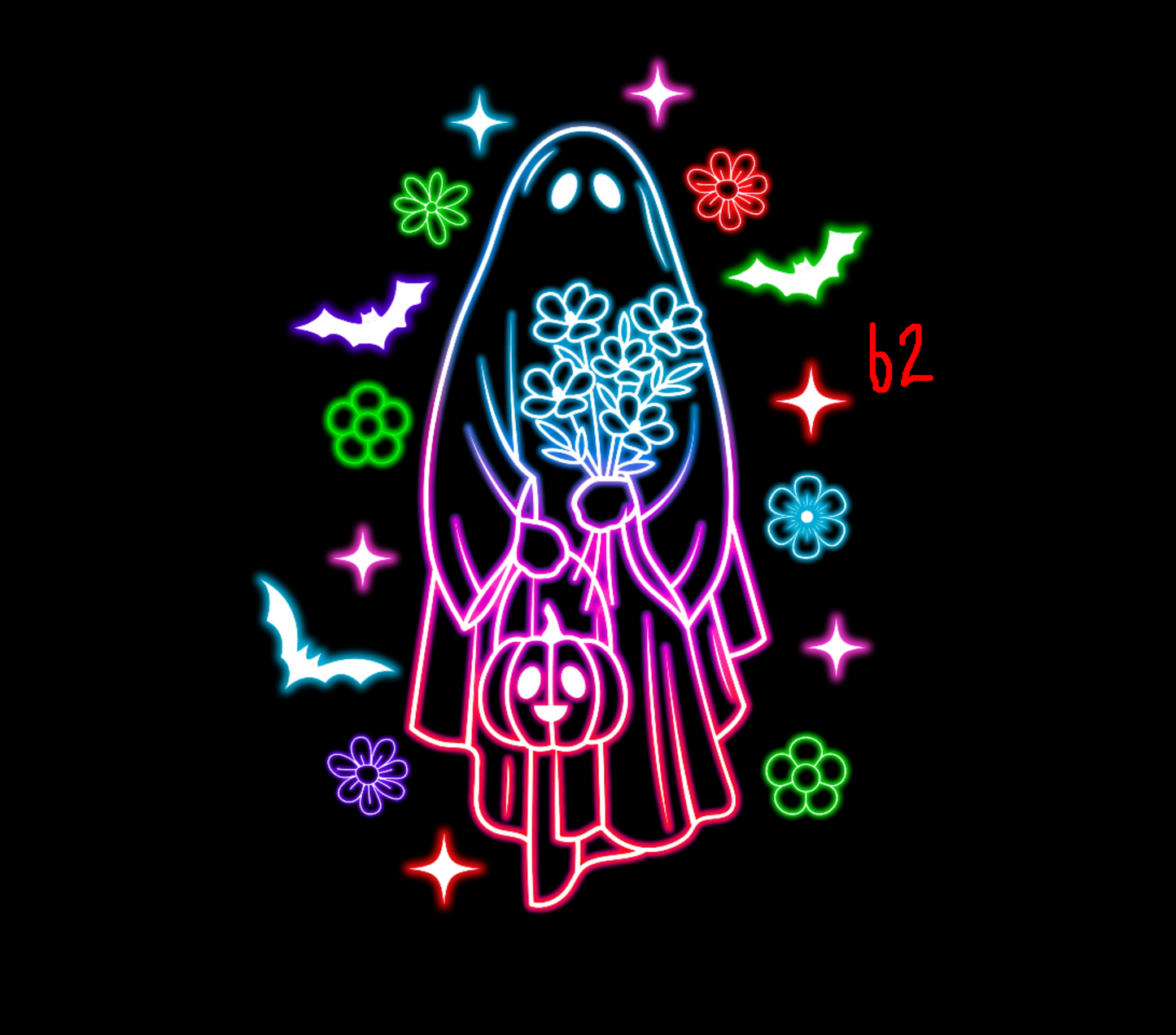 Halloween Neon T-shirt - (Designs 60-69)