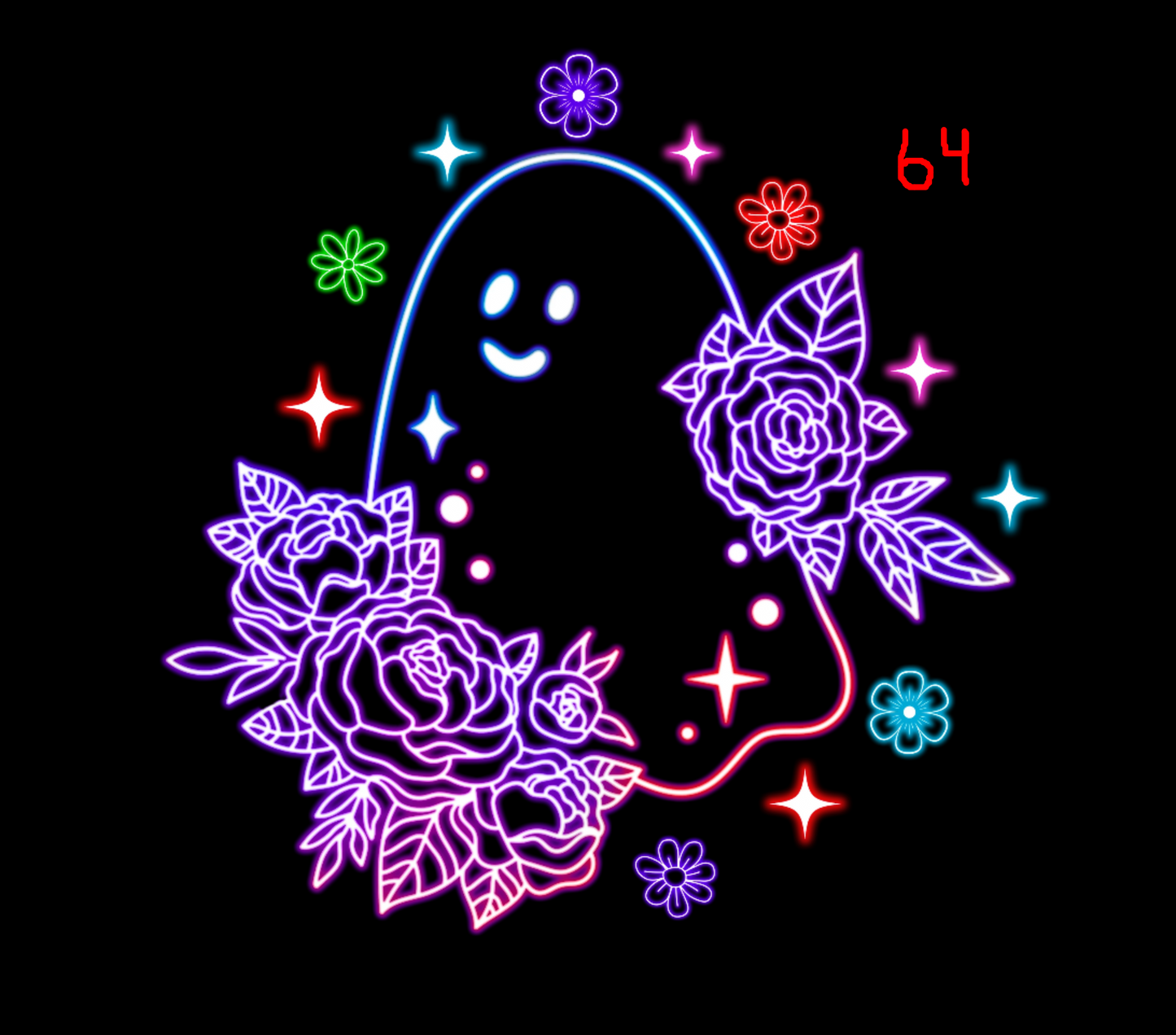 Halloween Neon T-shirt - (Designs 60-69)