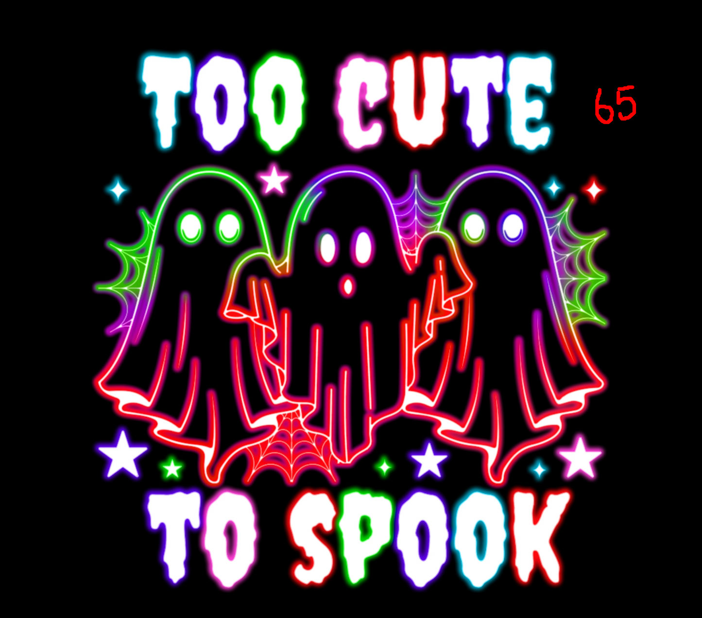 Halloween Neon T-shirt - (Designs 60-69)