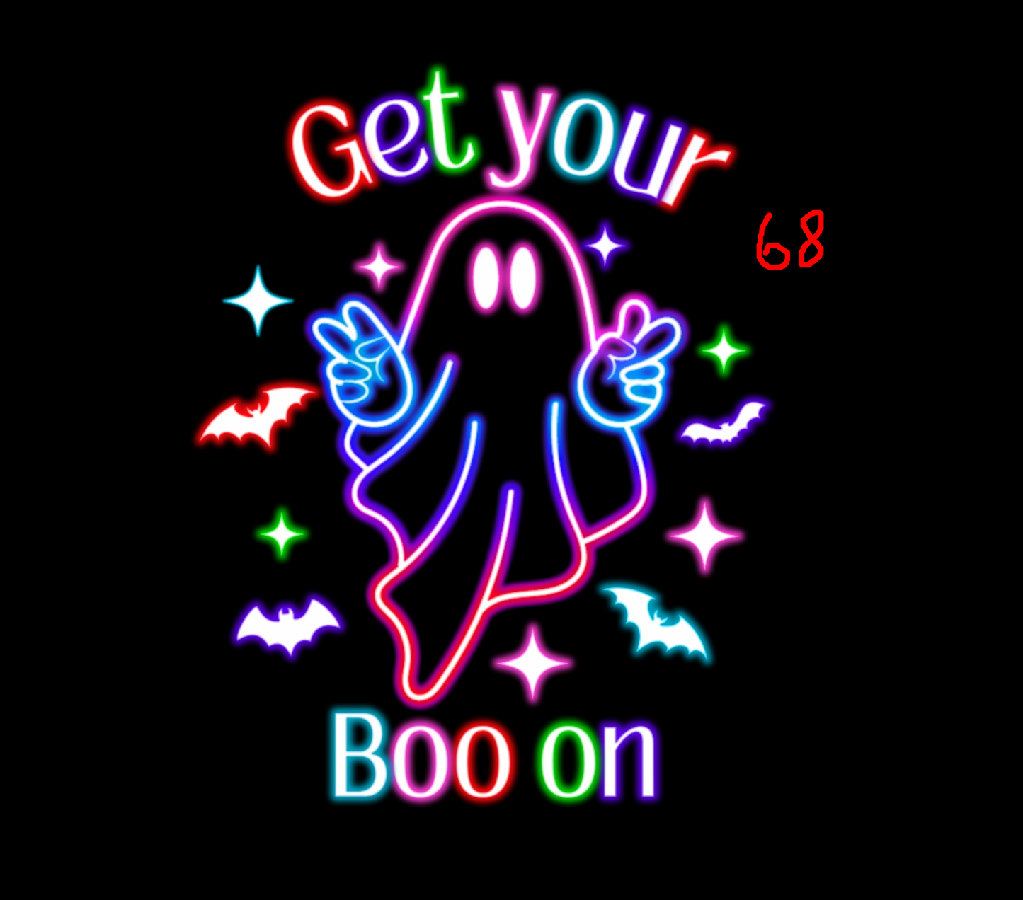 Halloween Neon T-shirt - (Designs 60-69)