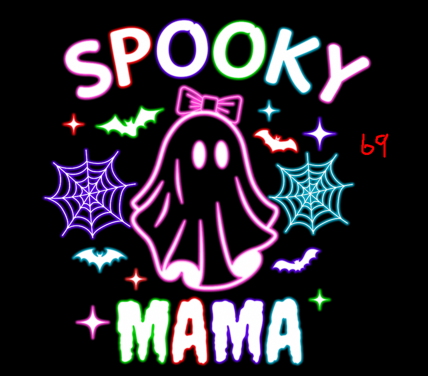 Halloween Neon T-shirt - (Designs 60-69)
