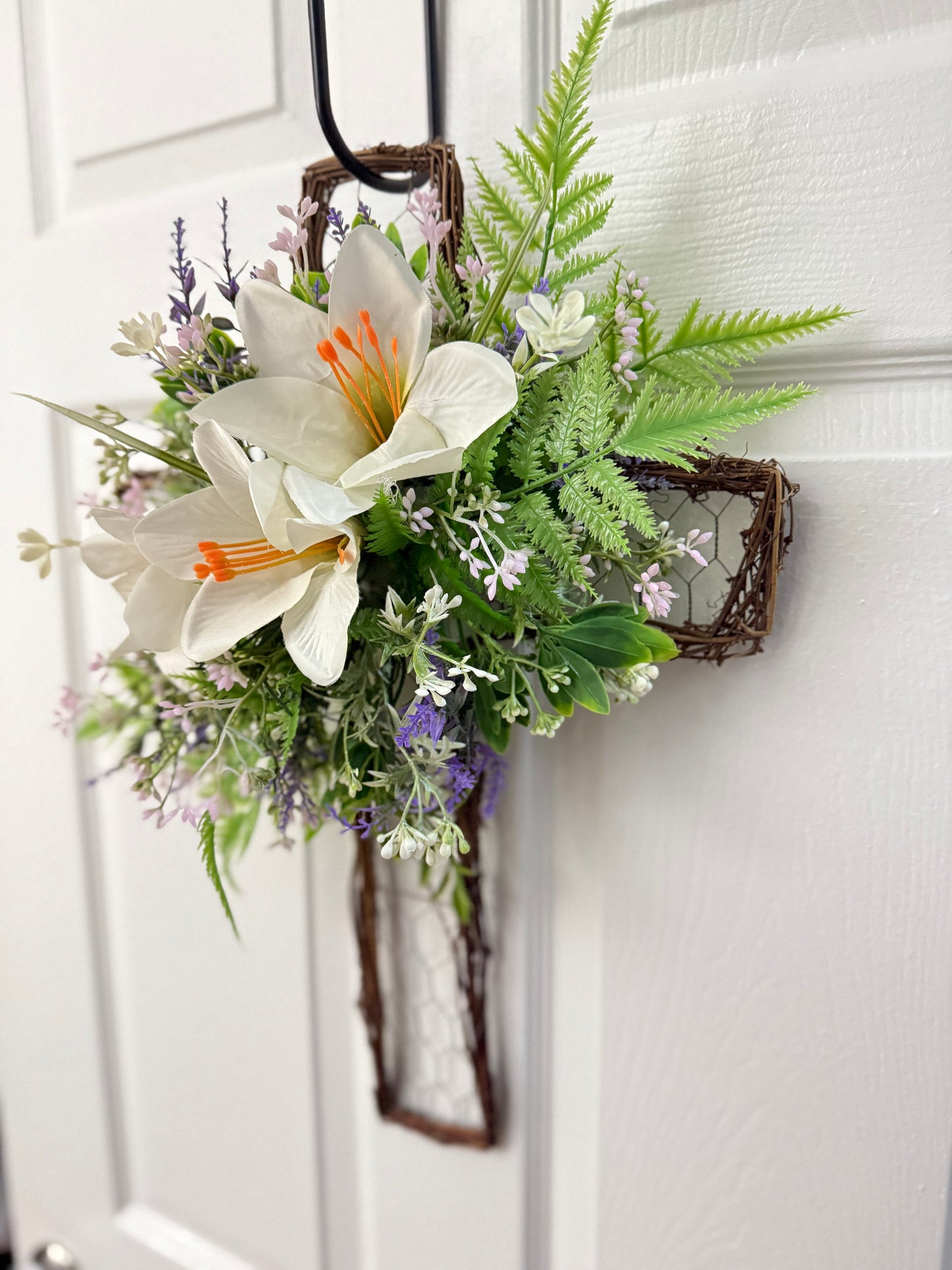 Easter Lily Cross