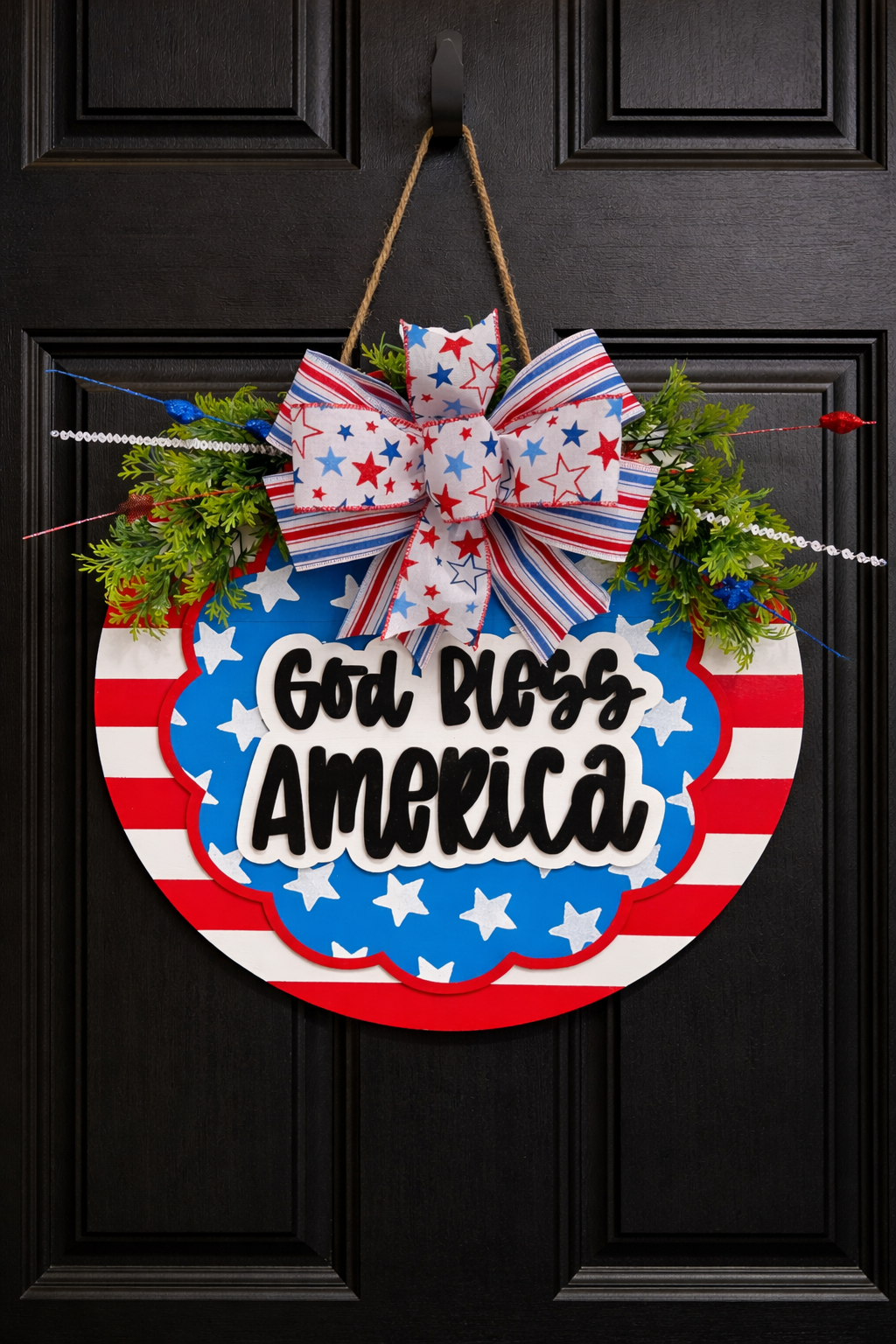 God Bless America Hanger