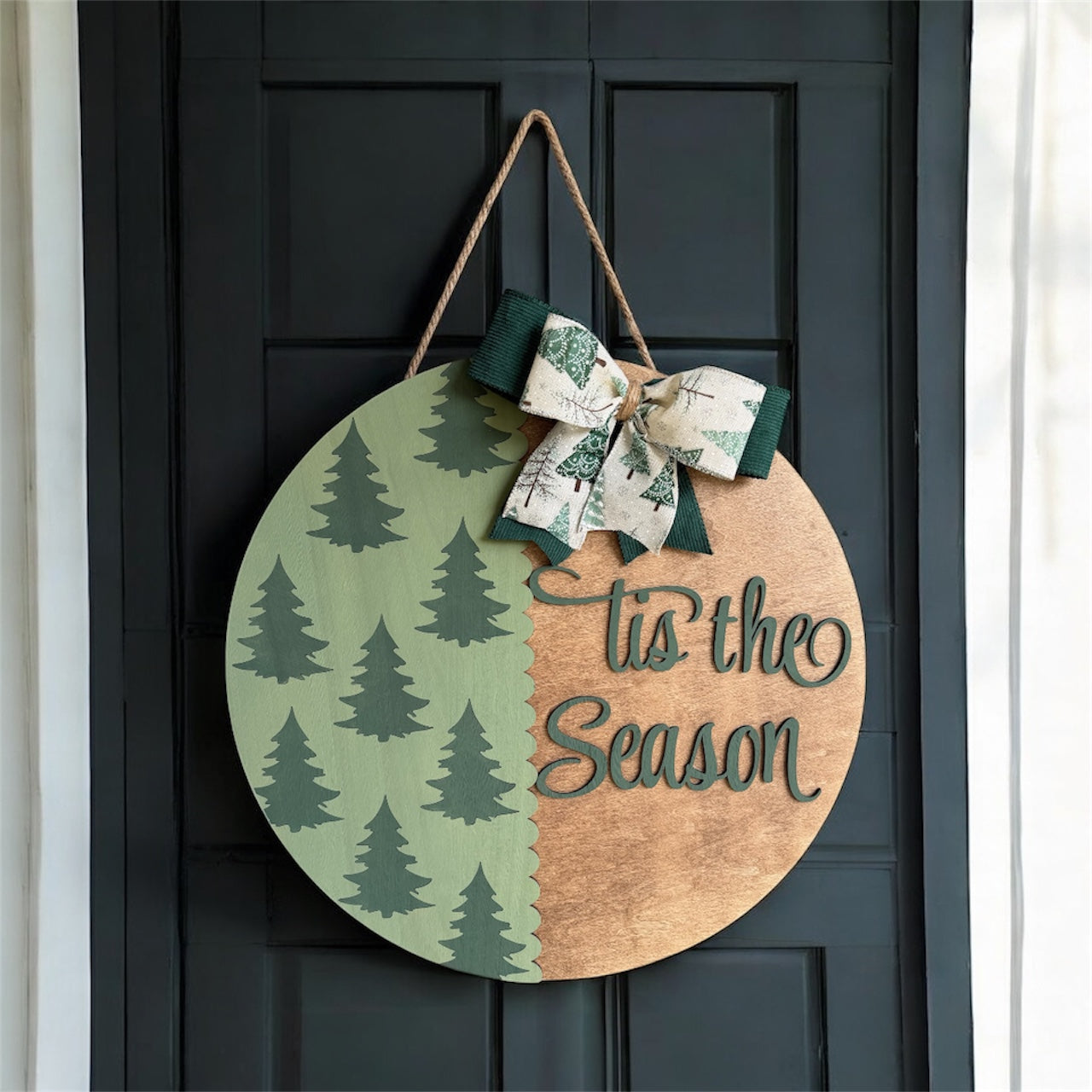 Tis the Season Door Hanger