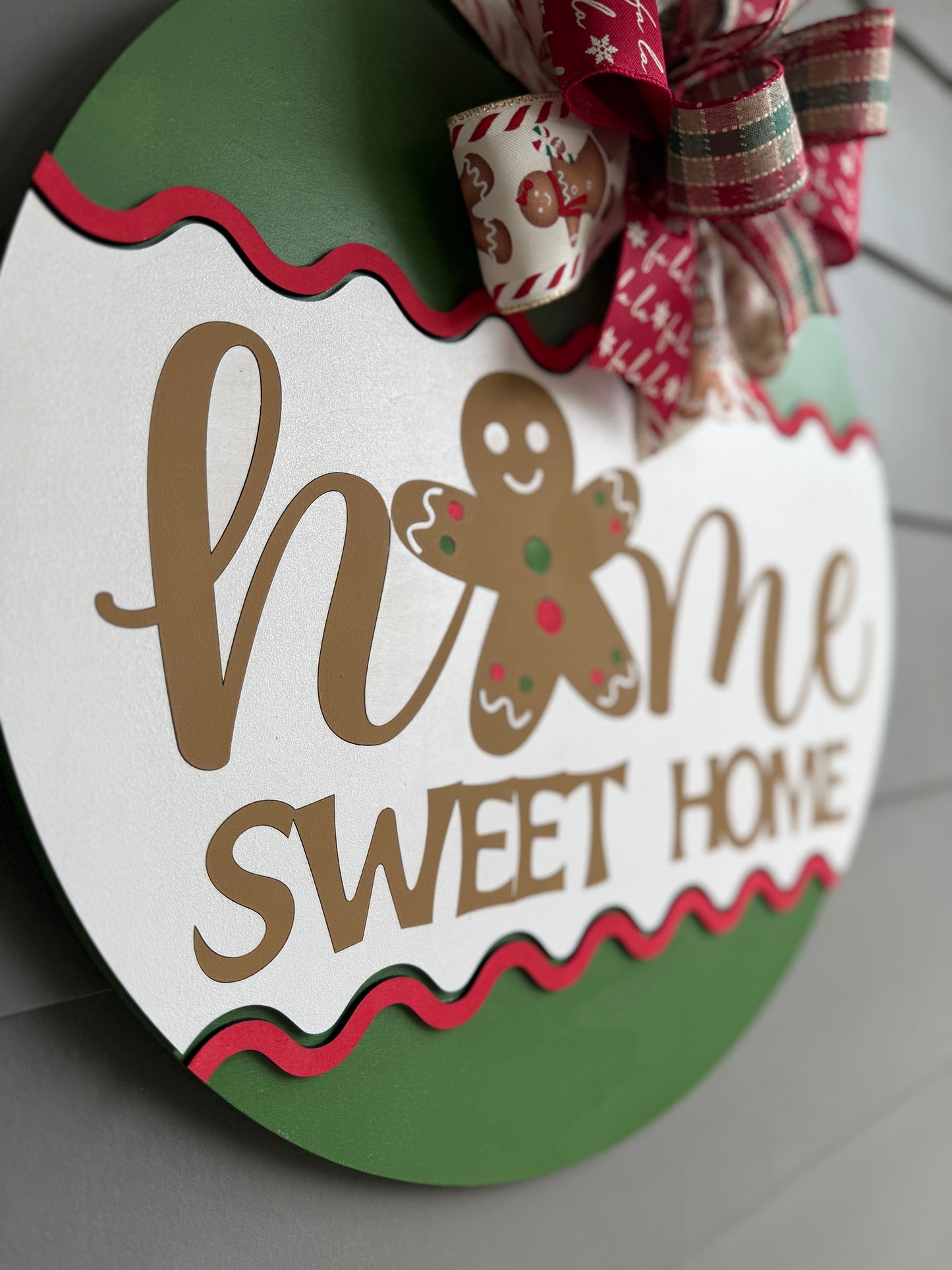 Gingerbread Home Sweet Home Hanger