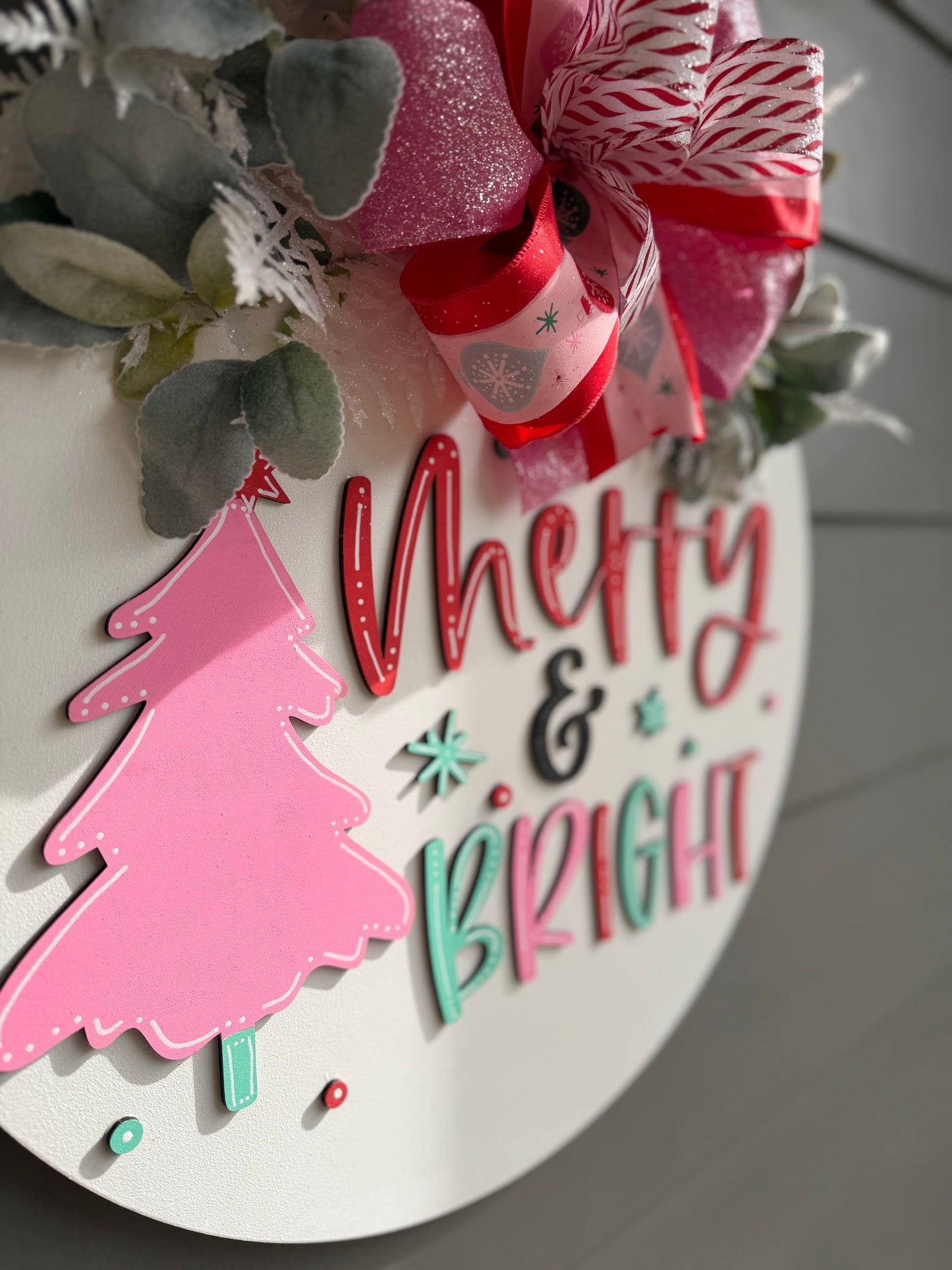 Merry & Bright - Pink Tree