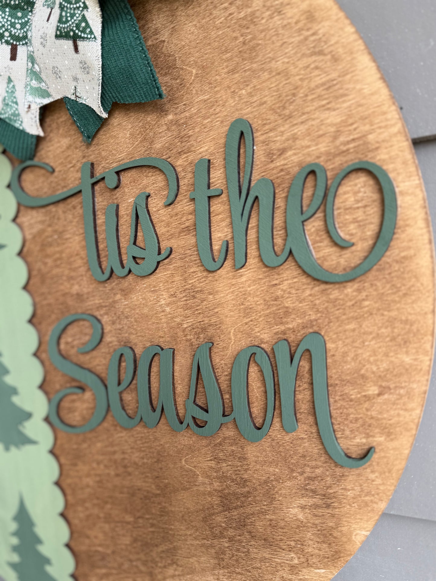 Tis the Season Door Hanger