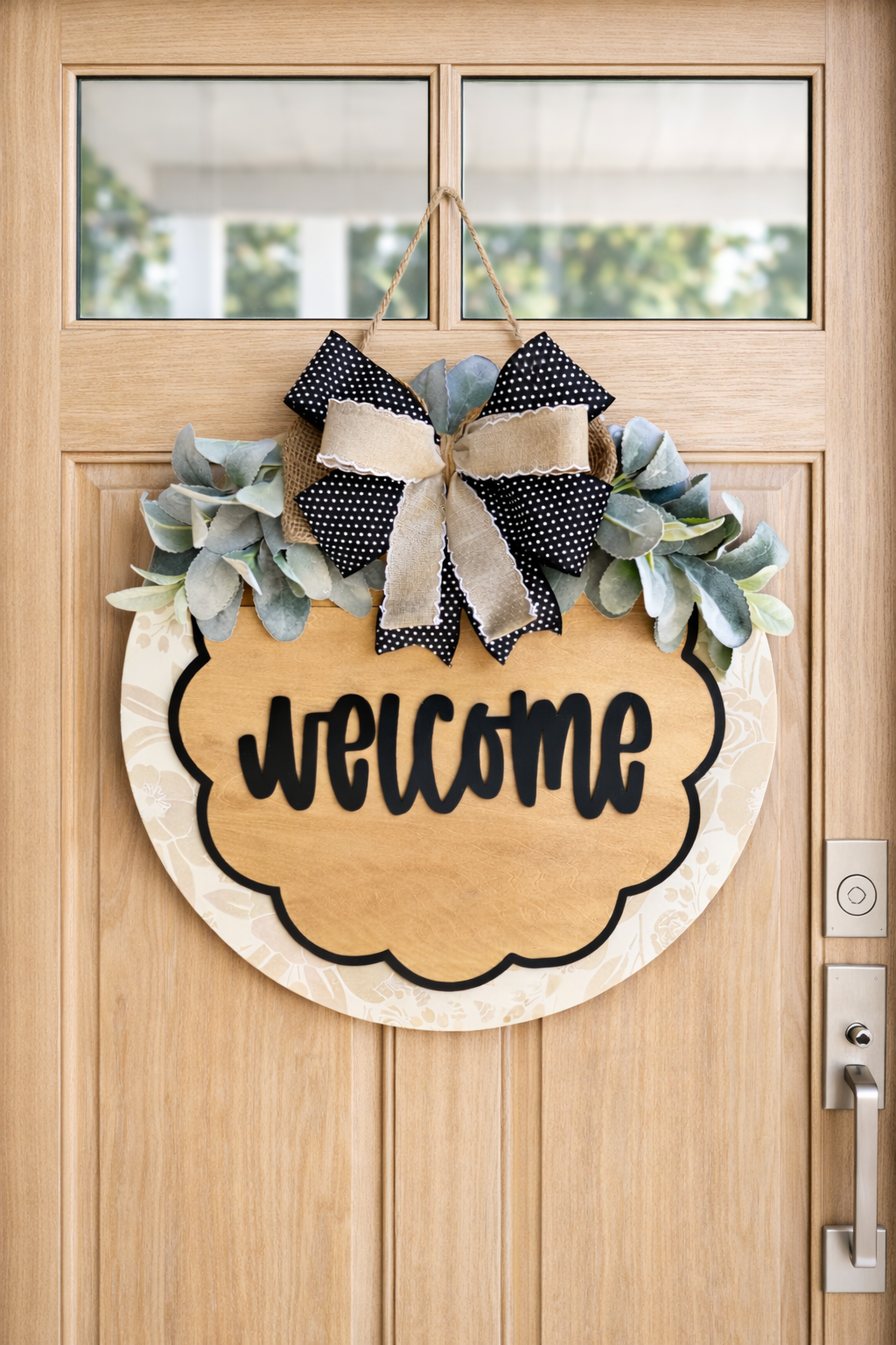 Welcome - Neutral Floral