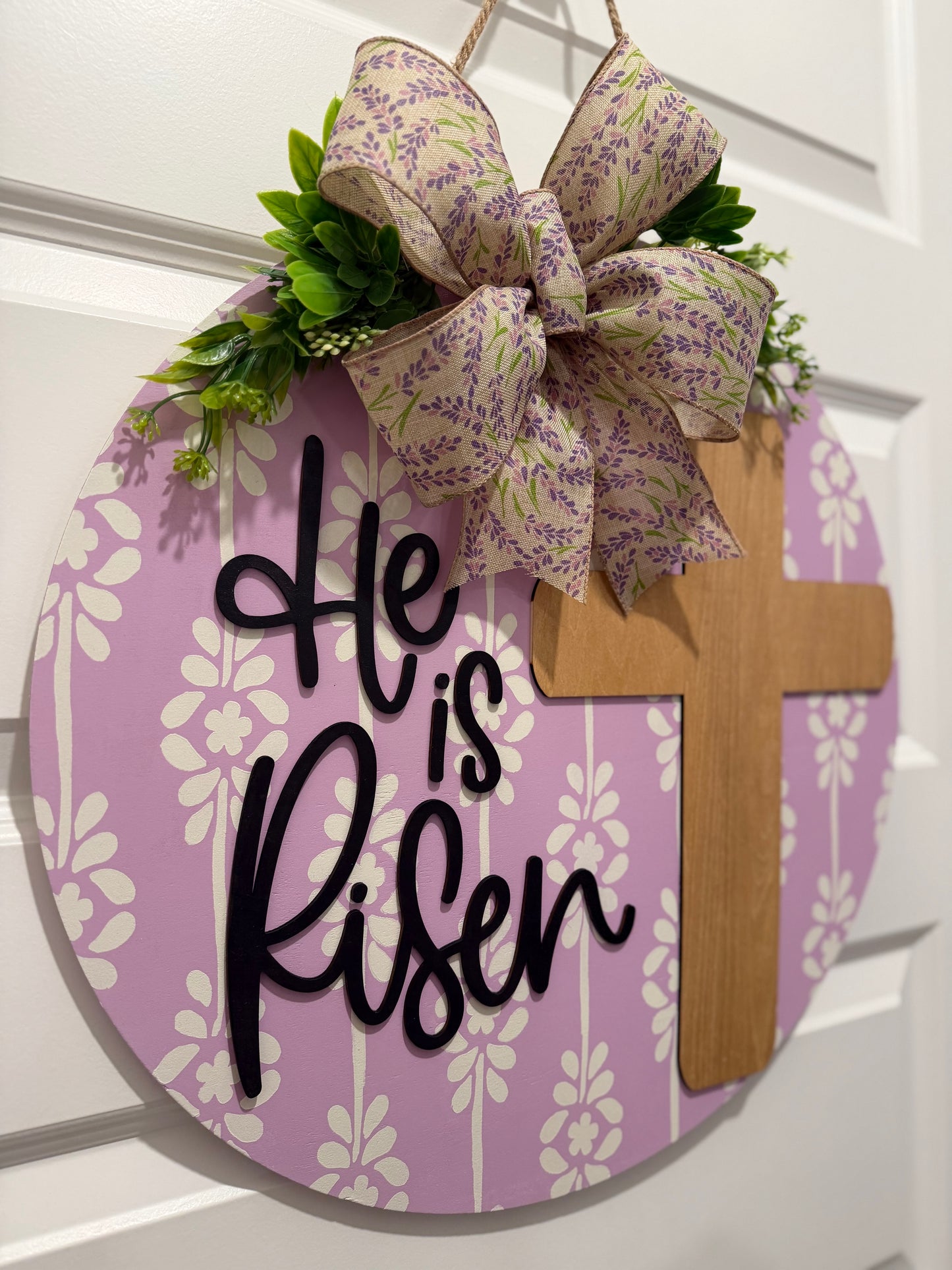 He Is Risen - Purple