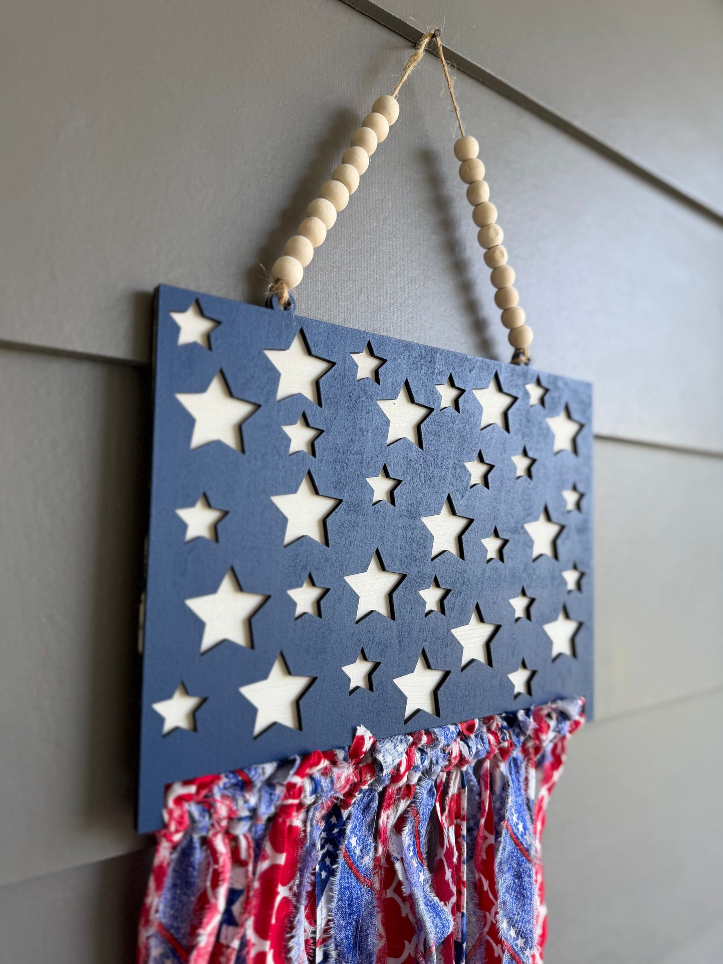 Blue Rag Flag - Finished