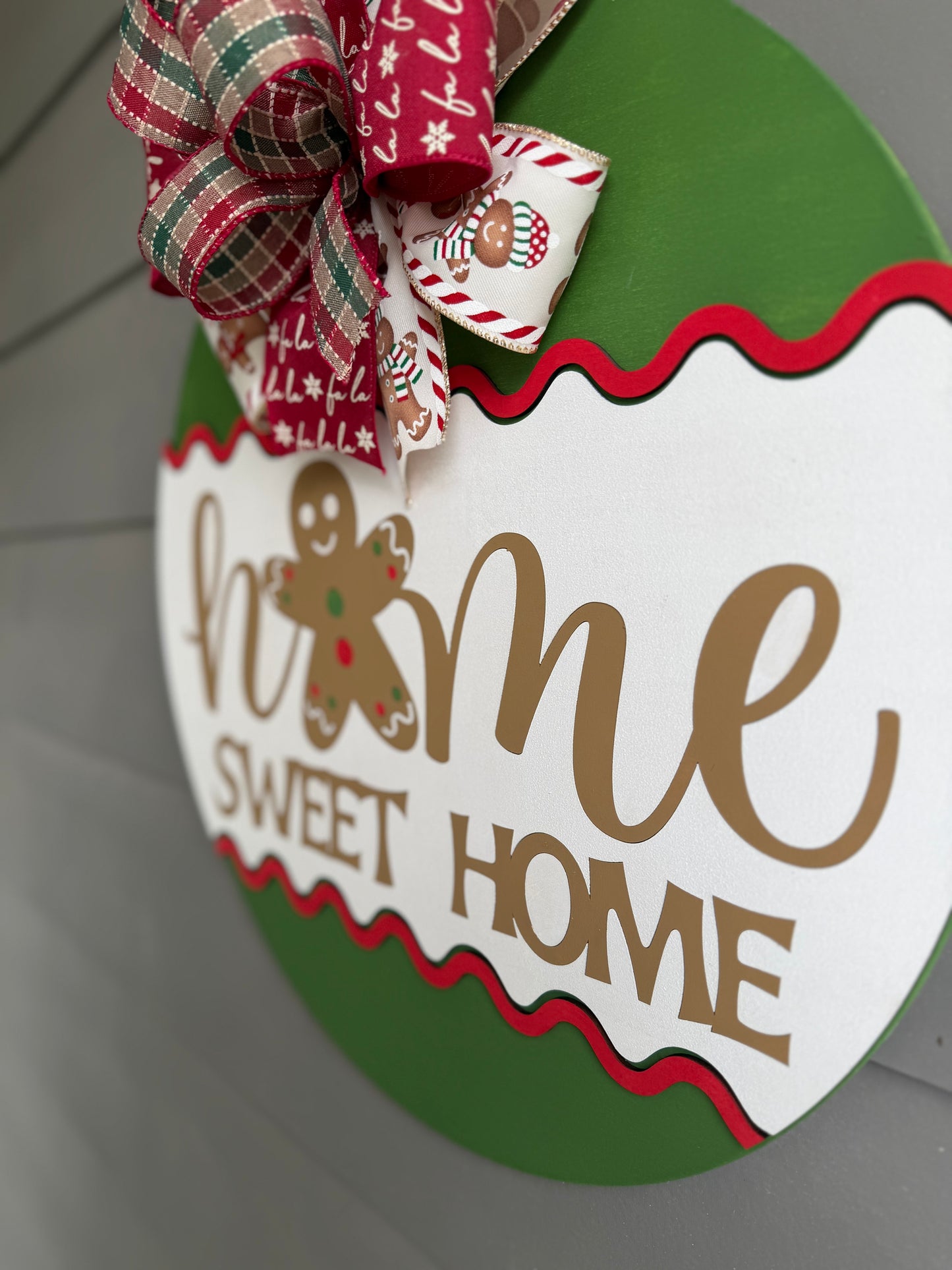 Gingerbread Home Sweet Home Hanger