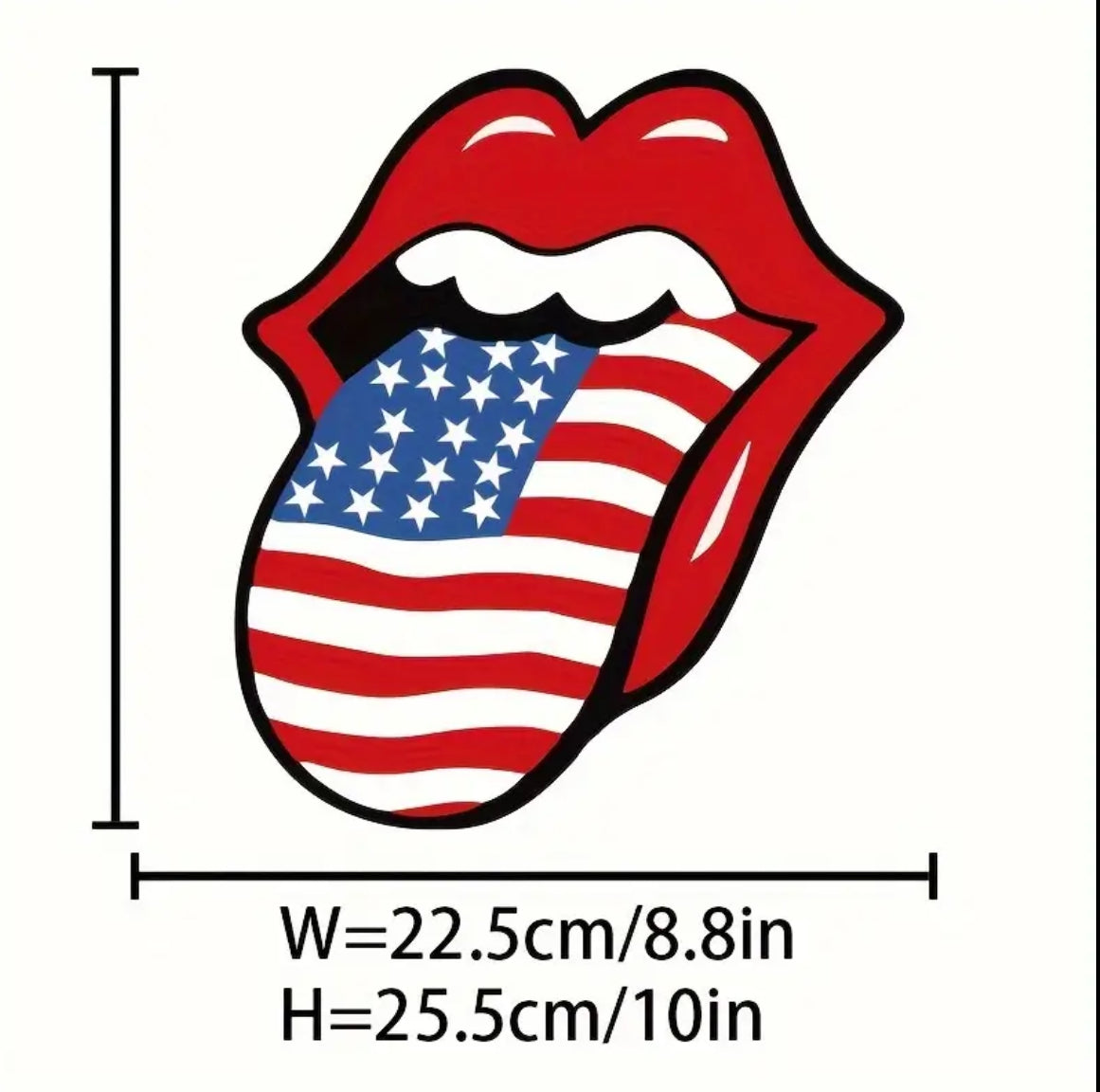 Patriotic Tongue Tee