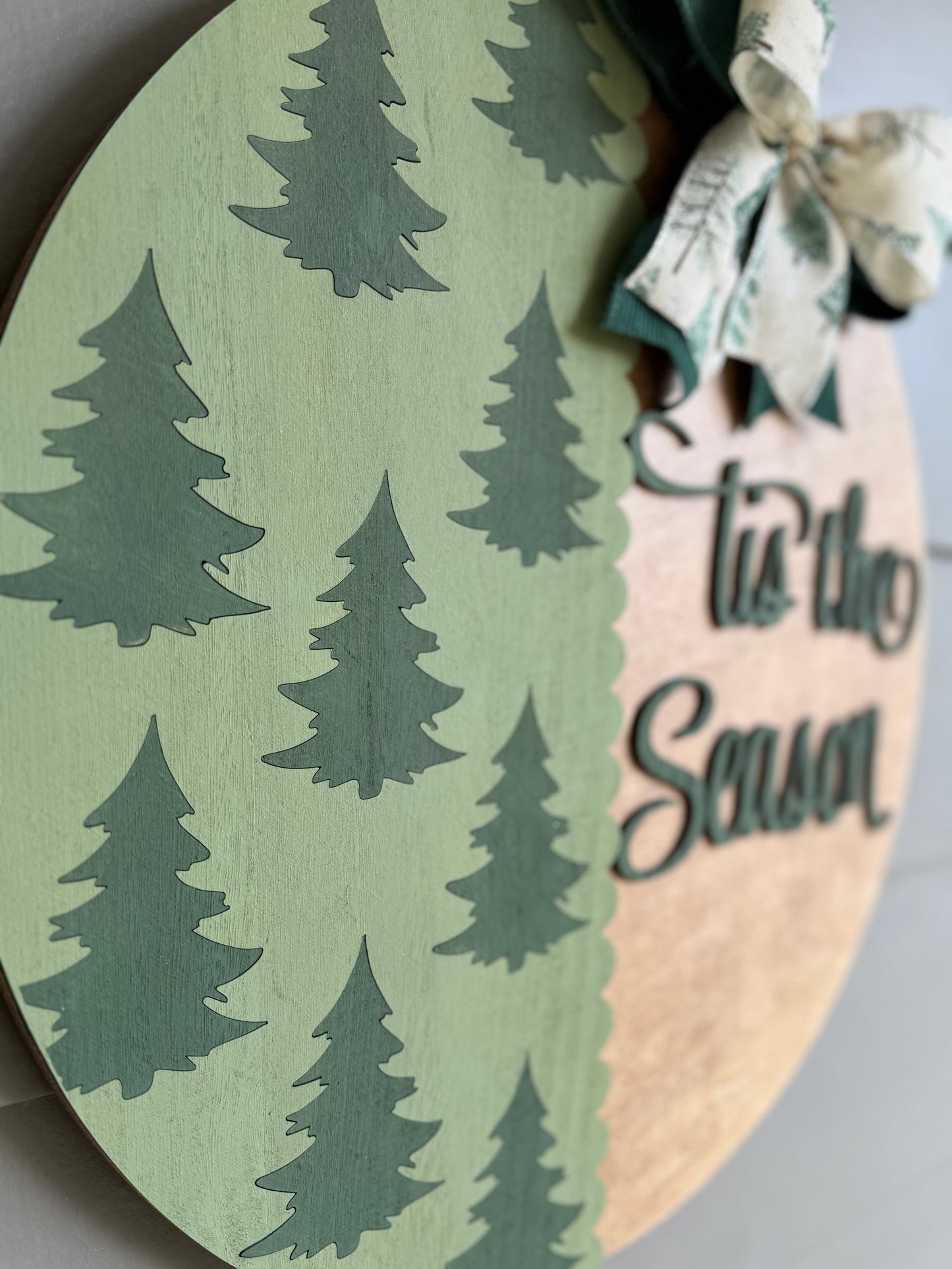 Tis the Season Door Hanger