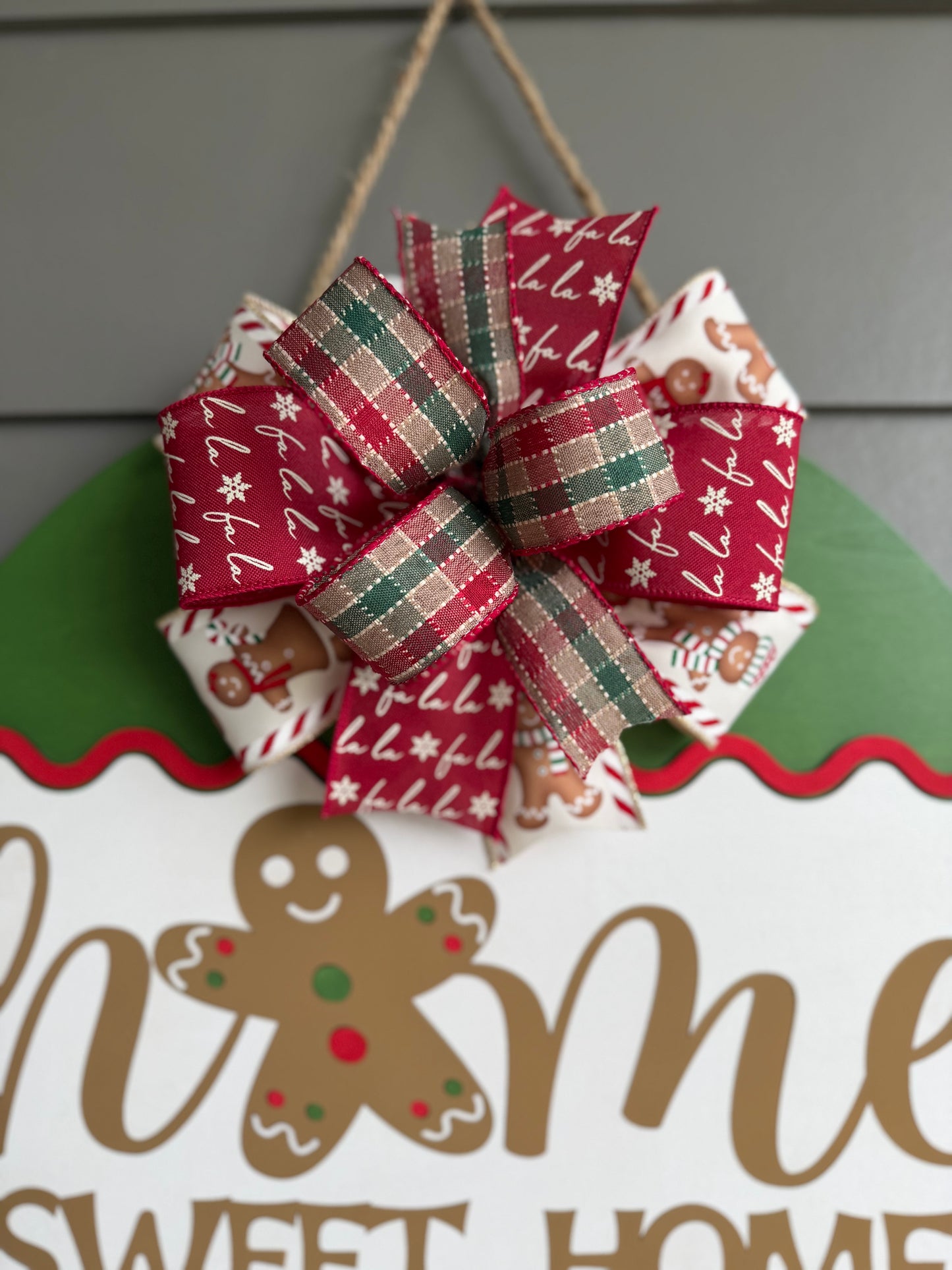 Gingerbread Home Sweet Home Hanger
