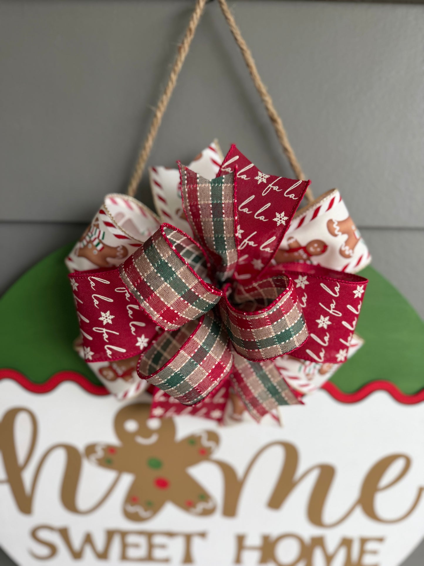 Gingerbread Home Sweet Home Hanger