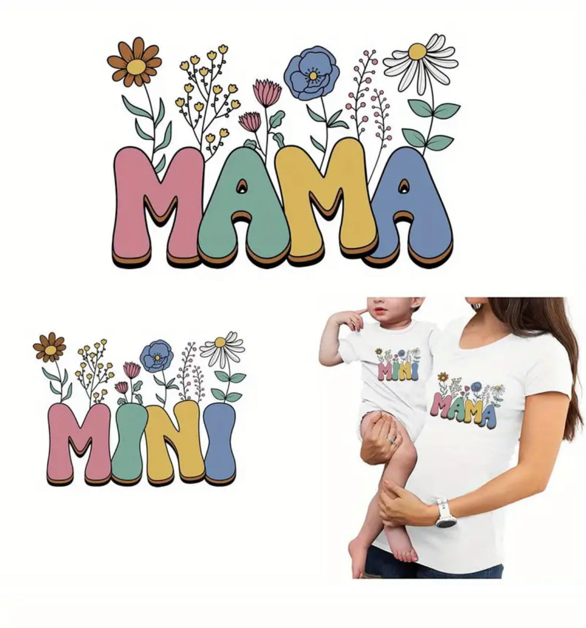 ONESIE + ADULT Mama and Mini Set