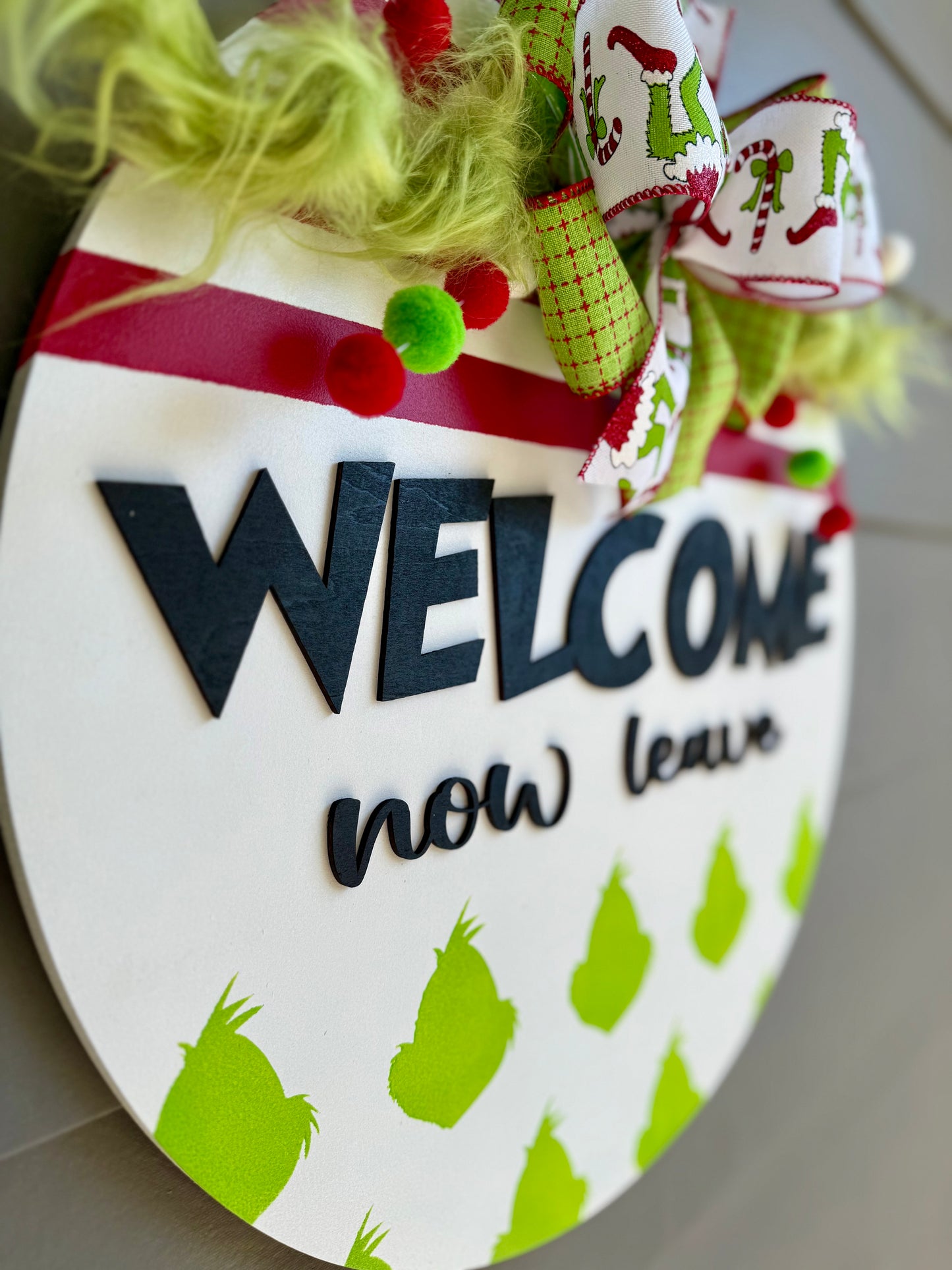 Gr!nch Door Hanger