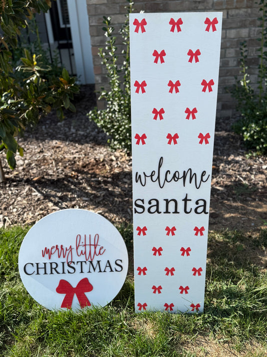 Merry Little Christmas Porch Set