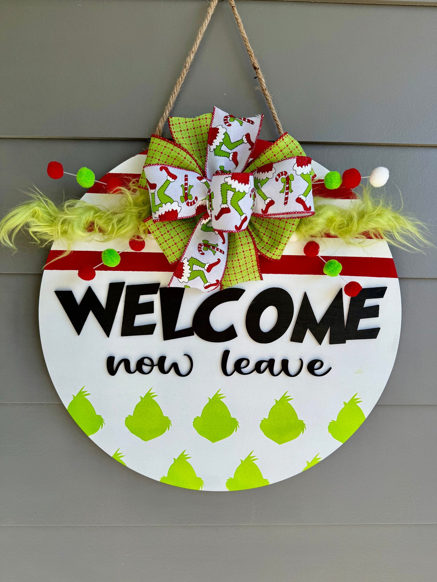Gr!nch Door Hanger