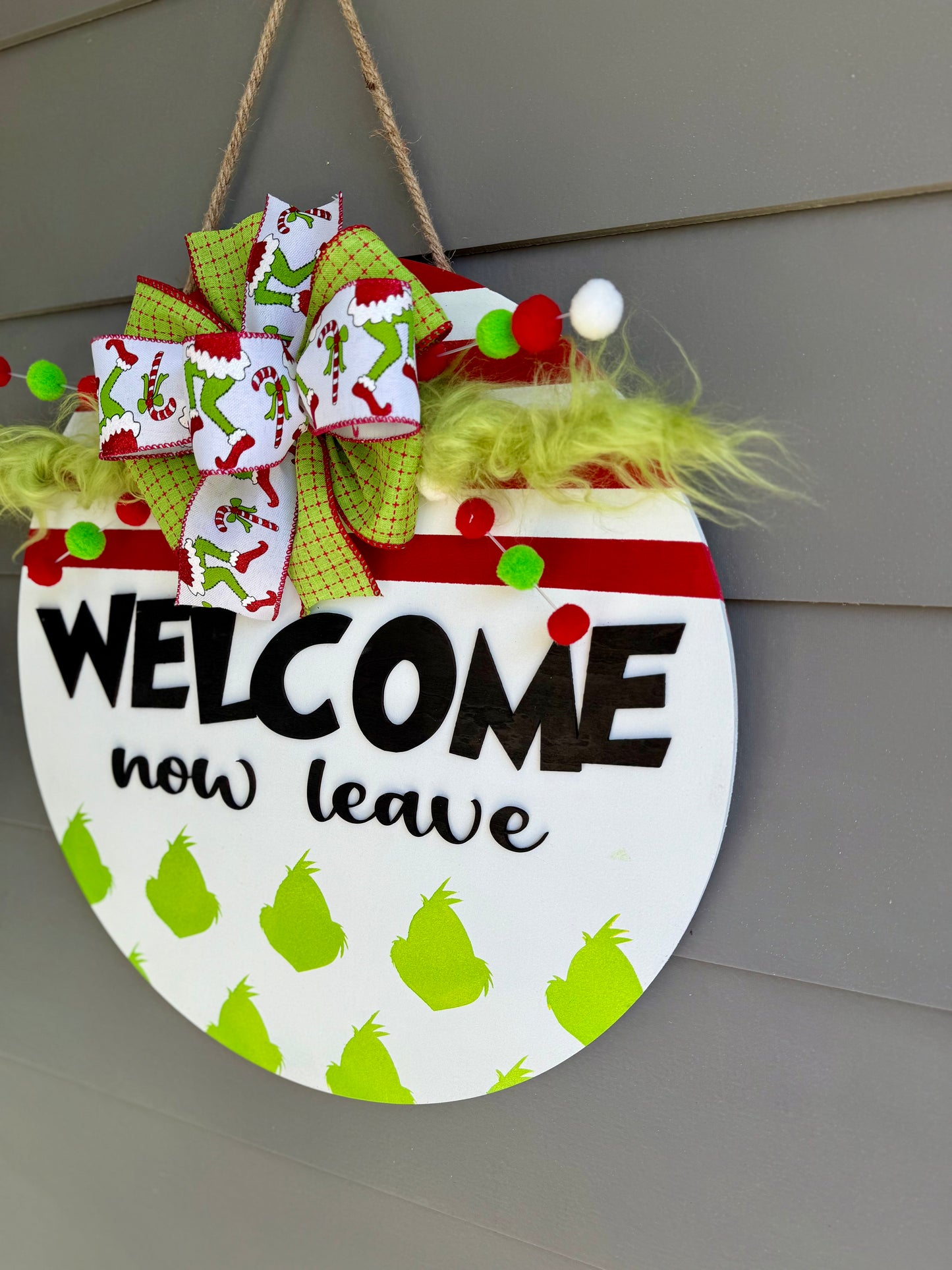 Gr!nch Door Hanger