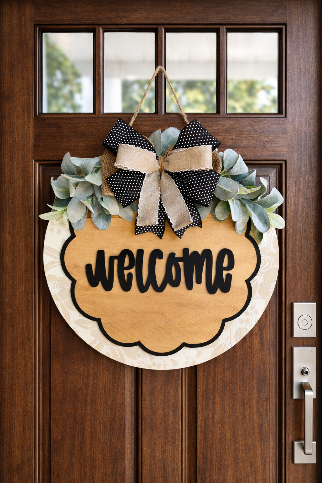 Welcome - Neutral Floral
