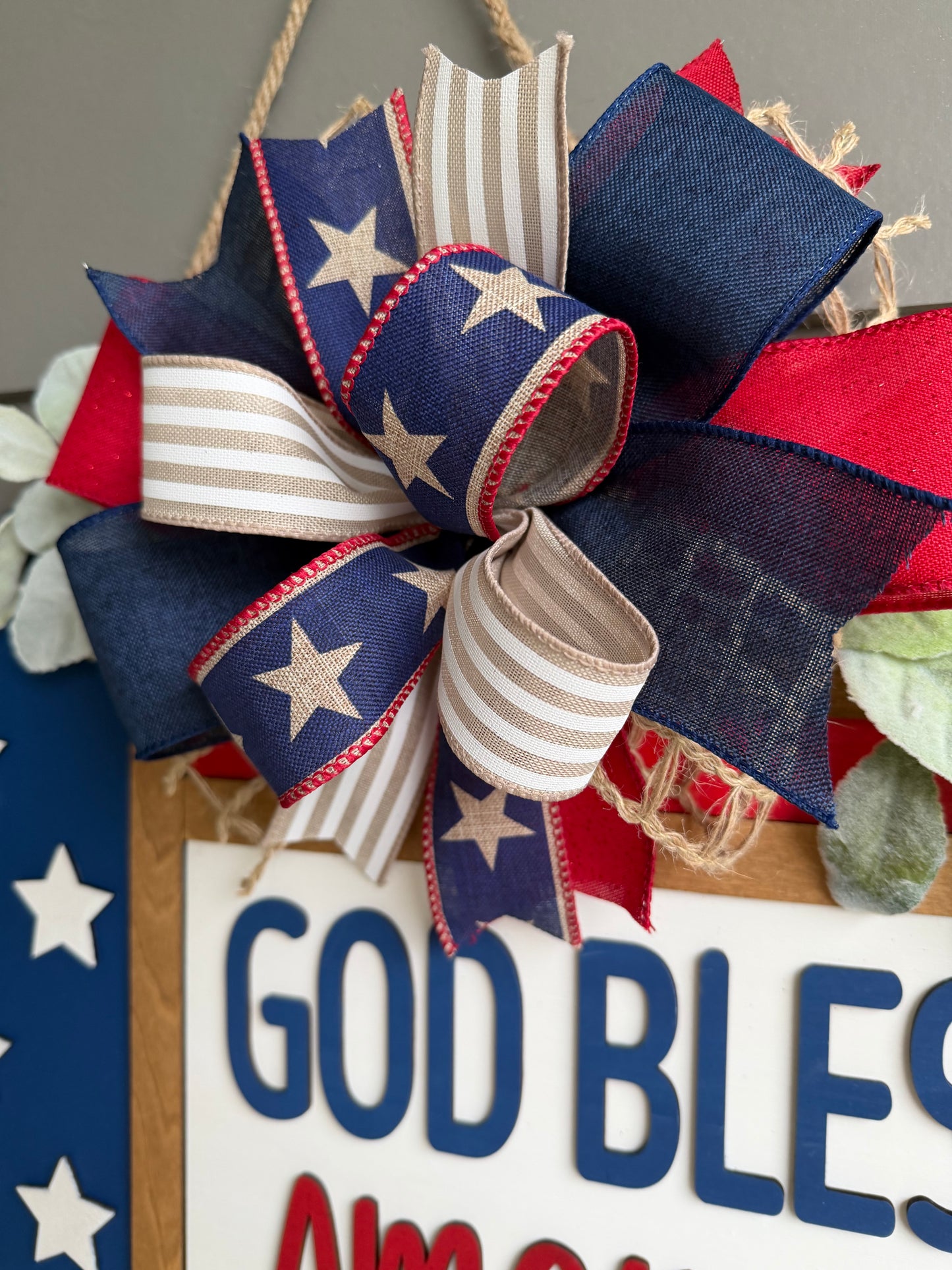 God Bless America - Door Hanger