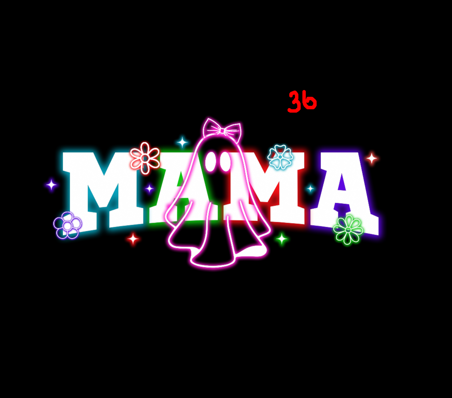 Halloween Neon T-shirt - (Designs 30 thru 39)