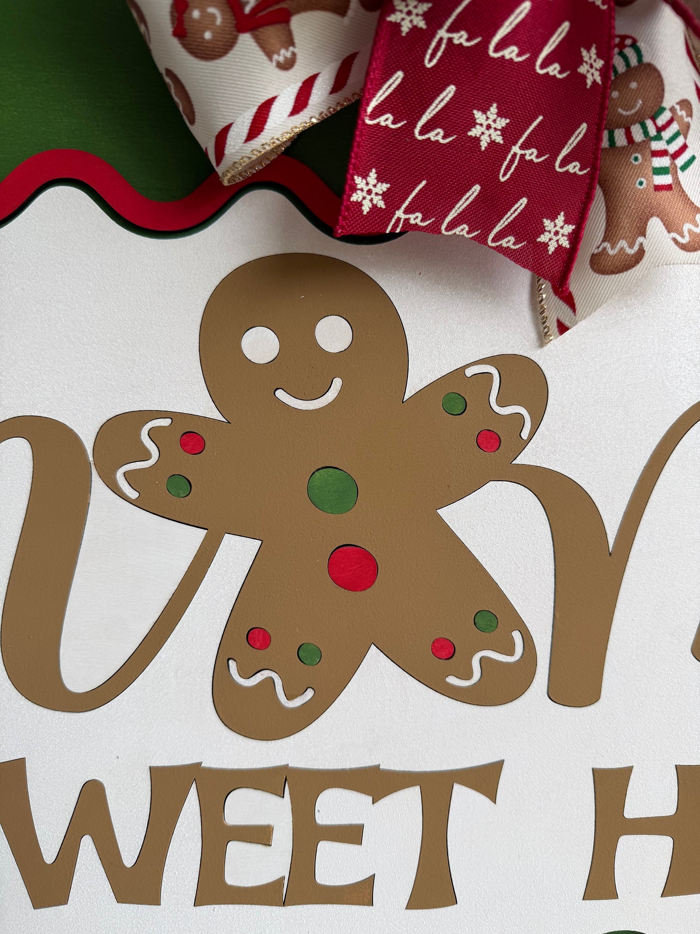 Gingerbread Home Sweet Home Hanger