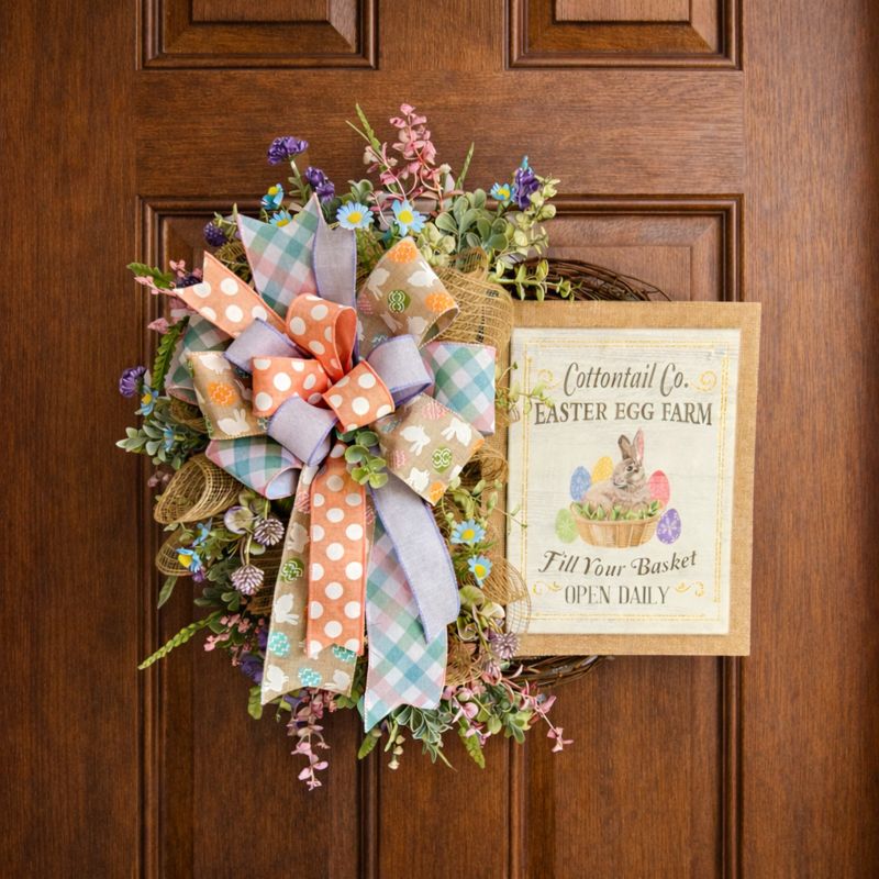 Easter Wreath- Cottontail Co.