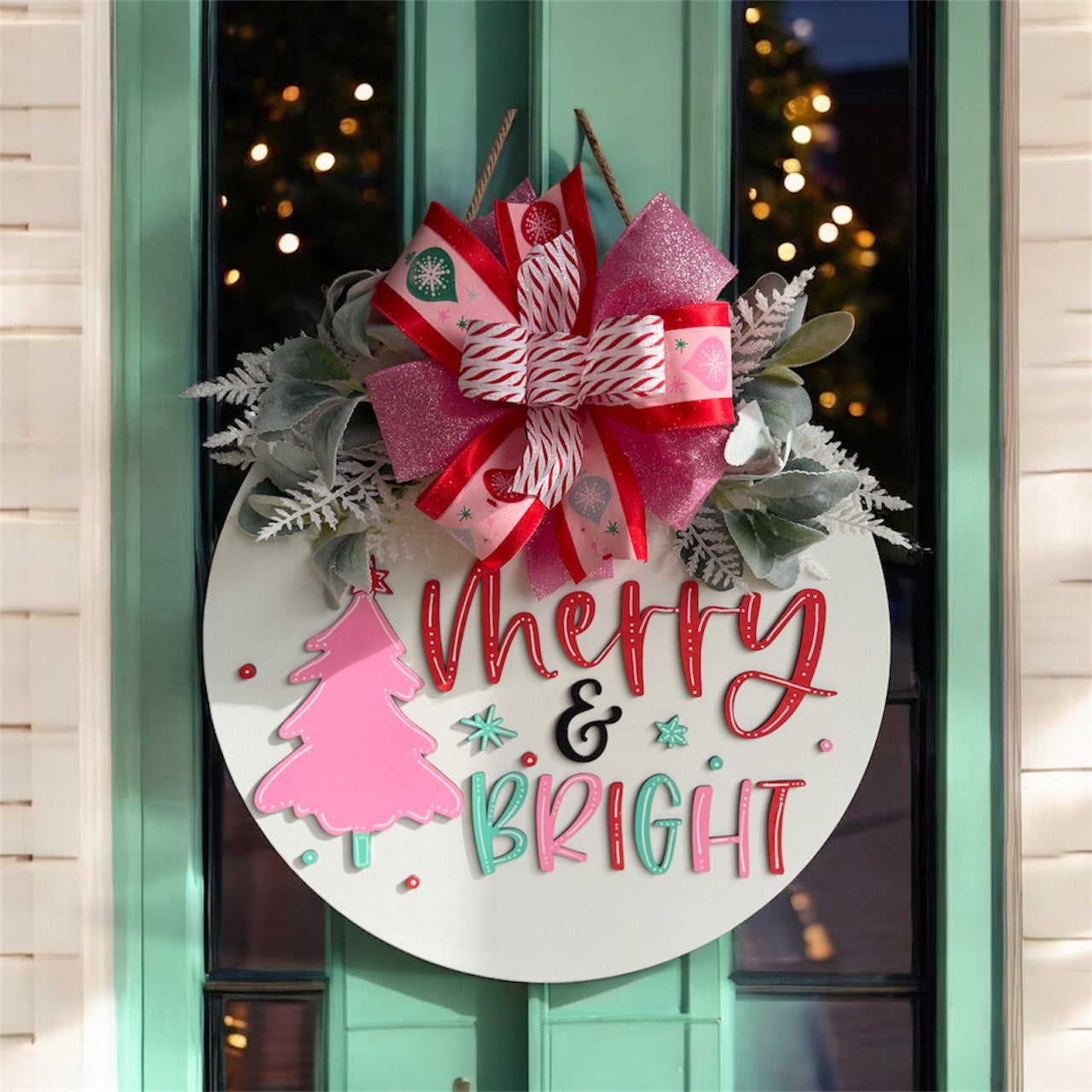 Merry & Bright - Pink Tree