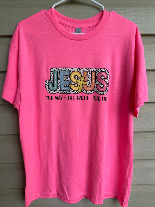 Jesus Lightening Bolt Tee