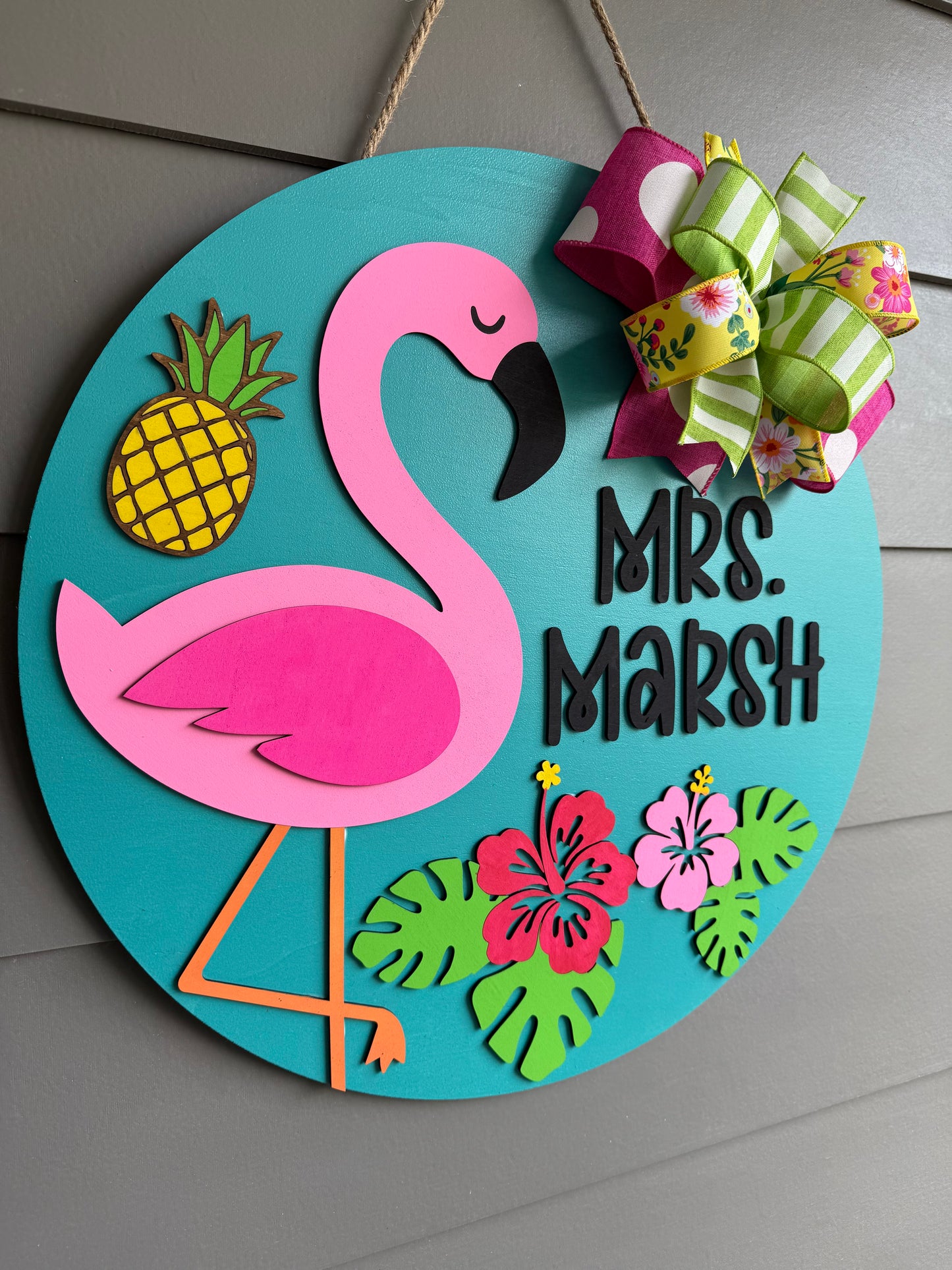 Teacher Name - Hawaiian Theme